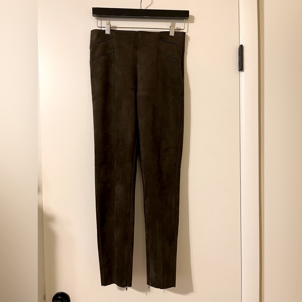 Zara basic, faux suede leggings Sz. M